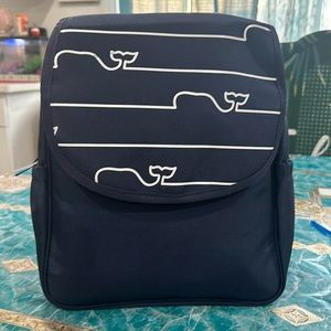 Blue vineyard diaper bag